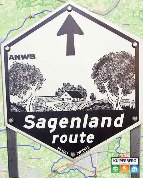 Bewegwijzering Sagenlandroute