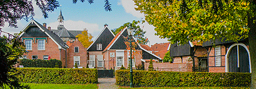 Drostenhuis vanaf Oostwal Ootmarsum
