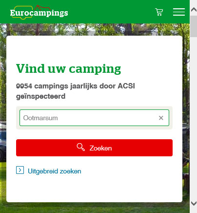 Website Eurocampings.eu Kuiperberg Ootmarsum