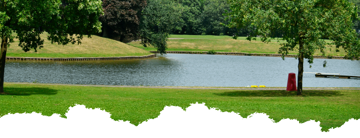 Recreatiegebied Het Hulsbeek in Overijssel Nederland
