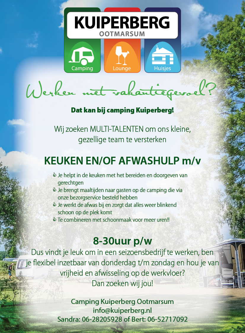 Vacature Kuiperberg in Ootmarsum